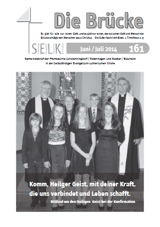 Gemeindebrief Juni/Juli 2014
