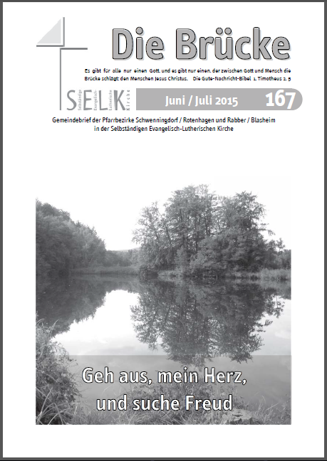 Gemeindebrief Juni/Juli 2015