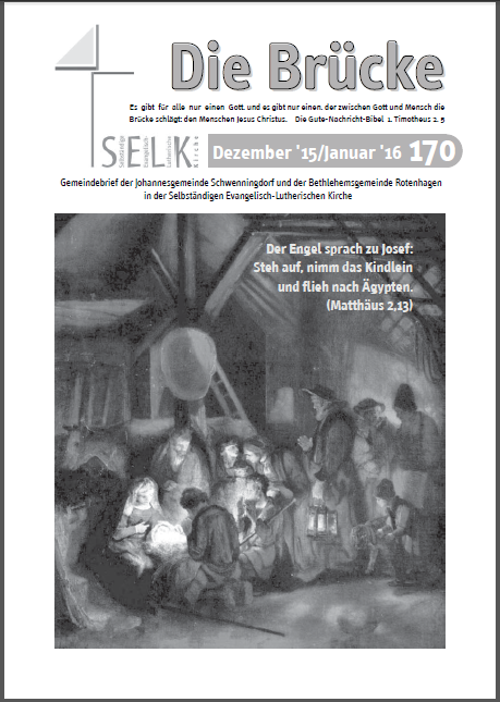 Gemeindebrief Dezember 2015 – Januar 2016