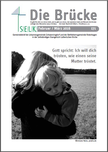 Gemeindebrief Februar-April 2016
