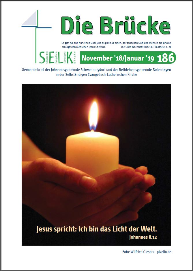 Gemeindebrief November 2018 – Januar 2019