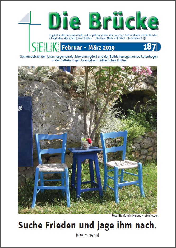 Gemeindebrief Februar/März 2019