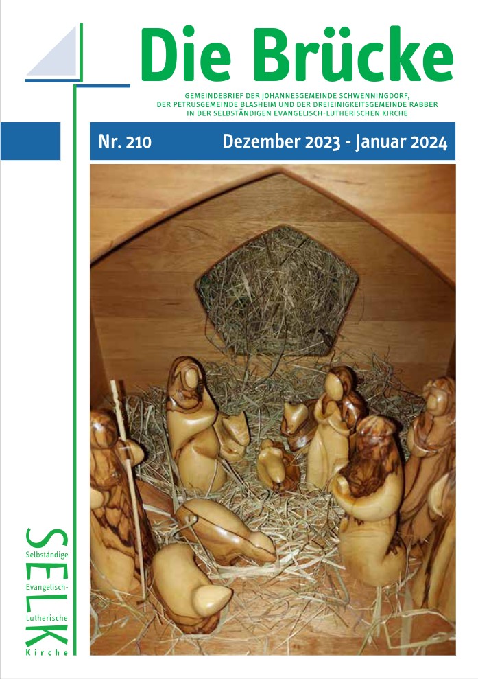Gemeindebrief Dezember 2023 – Januar 2024