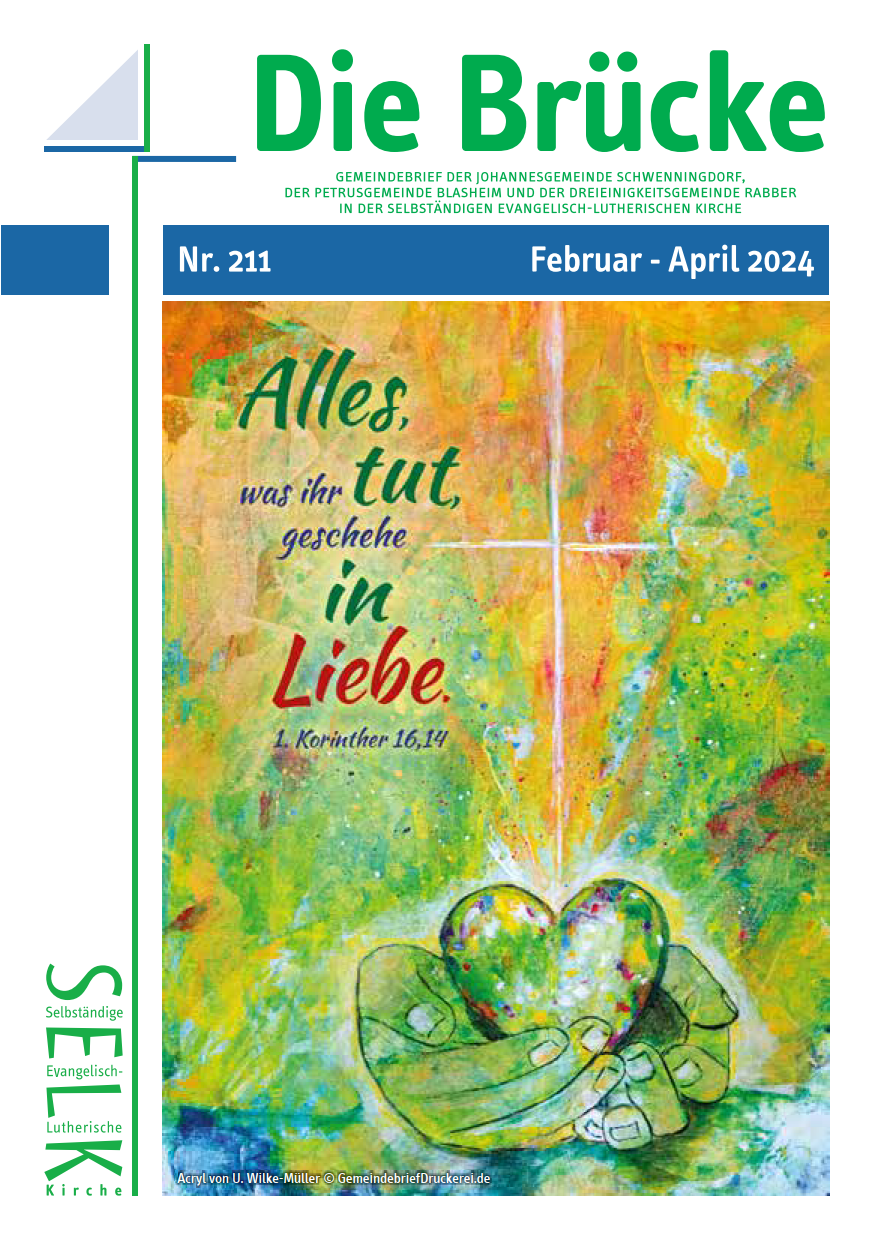Gemeindebrief Februar – April 2024