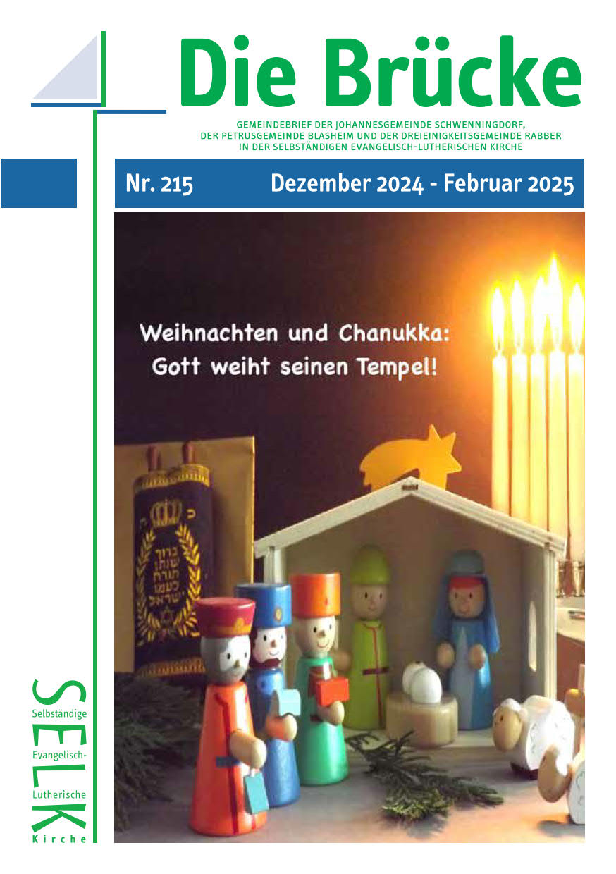 Gemeindebrief Dezember 2024 – Februar 2025