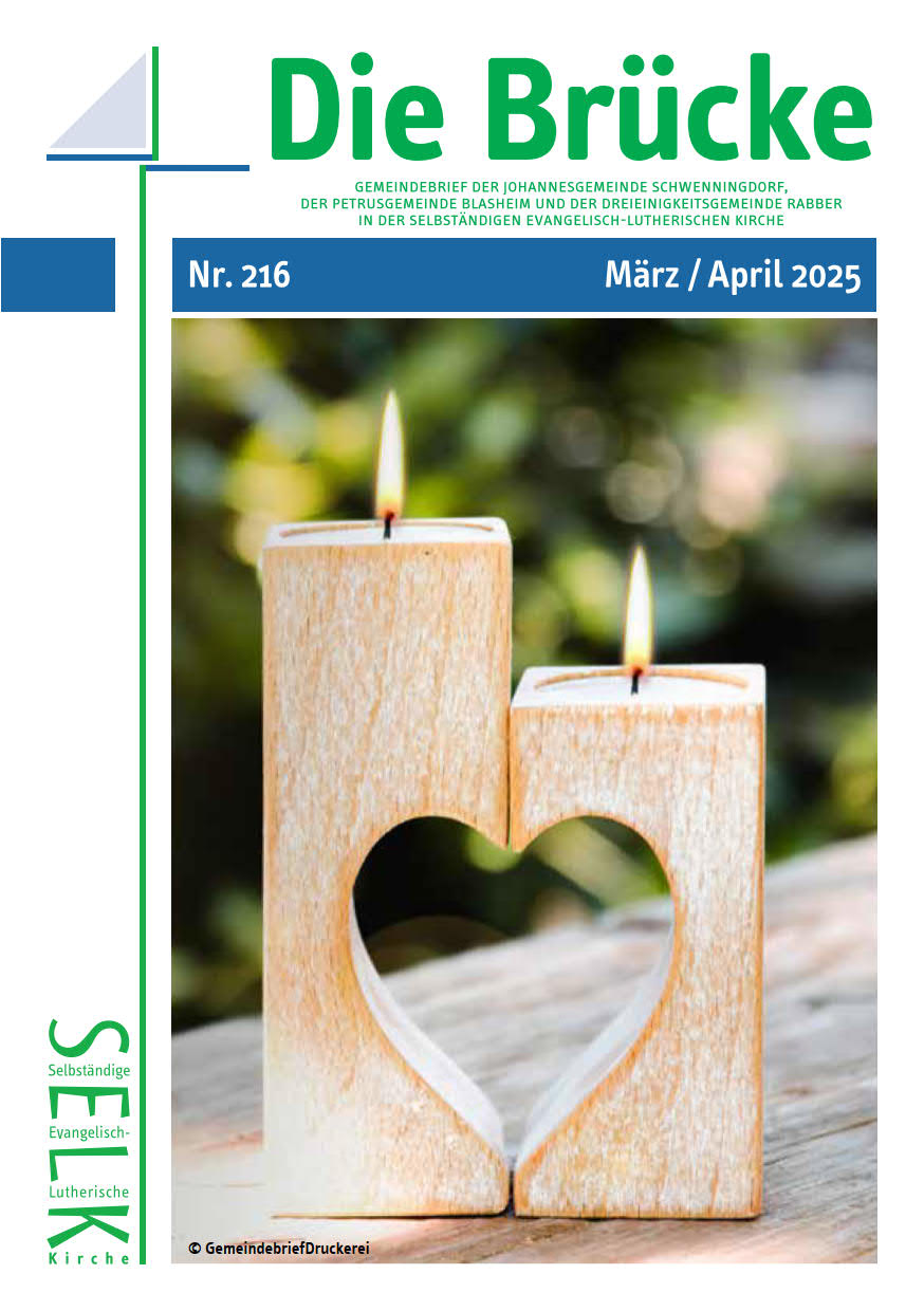 Gemeindebrief März/April 2025