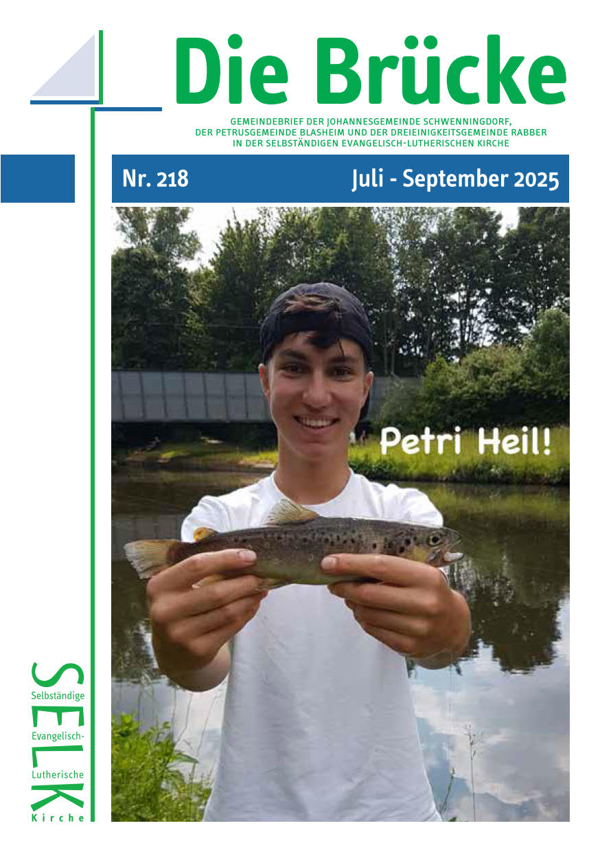Gemeindebrief Juli – September 2025