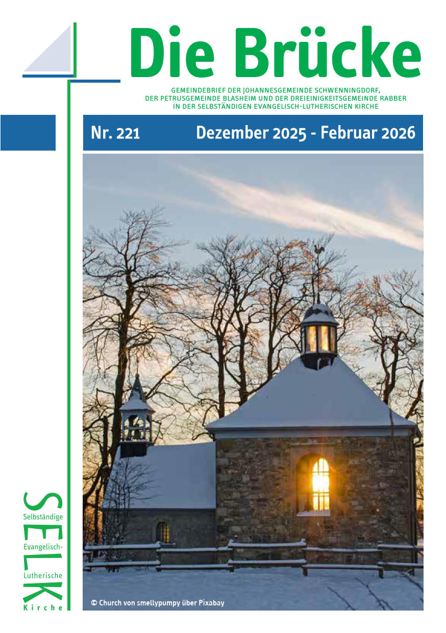 Gemeindebrief Dezember 2025 – Februar 2026
